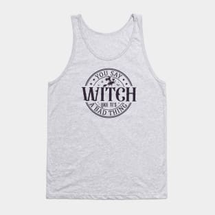 Salem Book Club, Bookish book Halloween - Spooky Witchy gifts | Witches reading Haunted Library Tank Top